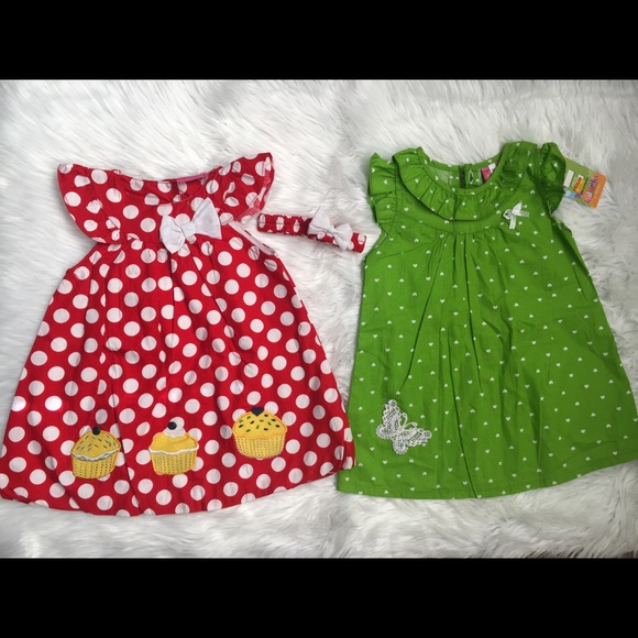 ☘️💐Bundle of two outfits for baby girl❤️🌹 - Picture 1 of 8